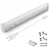 MAKA change your life quality MAKA Barra Led Sottopensile Cucina, Luce per Scrivania a Led Sotto Mensola, Neon Sottopensile Cucina con Interruttore, Barre Sotto Pensili 220 Volt, Alluminio (8 Watt)