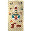 LolaPix Asciugamano Piscina. Telo Mare. Regalo Personalizzato. Asciugamano Personalizzato. Vari Disegni e Dimensioni. Razzo