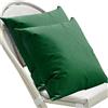 SWJ-swjssb Fodere per Cuscini 80x80 Esterno Giardino Copricuscini Impermeabili Divano Set Da 2 Federa Cuscino 60x80 70x70 Grande Copri Cuscino Decorazione Sofa pillow Covers(Verde scuro,60x80 cm Set of 2)