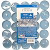 Ma Maison Tealight Confezione da 50 Candele Profumate in Alluminio Lunga Durata 4 Ore - Candeline, Decorative, per la Casa, Lumini - Per Interni Colorate (Oceano | 50 Pz)