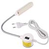 Lixada 30LED Lampada per Macchina da Cucire 6W AC110-250V con Braccio Flessibile e Base Magnetica Lampada led per Macchine da Lavoro Portatile per Banco di Lavoro Macchina da Cucire