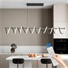 Mikeru Lampada a Sospensione a Spirale, 150cm Moderna a LED Dimmerabile 10%-100% Con 3 Luci di Colore 3000k/4500k/6000k Lampadario Cucina LED Moderno per Cucina, Tavolo da Pranzo