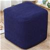 AQIGR Copripoggiapiedi Elastico Quadrato 50 50 Estensibile Copri-Pouf,Fodera in Ottomano Elasticizzato, Copertura per Sgabello Quadrato Copertura Dell'Ottomano,Protezione per Fondo Elastico