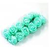 C.X.Y. 100x Fiorellini Rose ROSA Foam PE Con Organza Neve Bomboniera Fai Da te decorazione (TIFFANY)