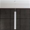 Generico Lampadario a Soffitto Tubo Cilindrico LED COB 3W - Design Moderno, Luce Diretta a Fascio 30°, per Interni Cucina, Sala da Pranzo, Bar, Ristornati, Negozio (Bianco, Luce calda)