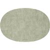 Guzzini - Tiffany, FABRIC Tovaglietta Ovale Double Face - Verde Menta, 33 x 48 cm - 22604660