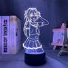 KJsdaADSA Fate Apocrypha Astolfo Led Night Light per arredamento camera da letto Gift Nightlight Anime 3D Lamp Astolfo Fate Apocrypha-16 colori con telecomando