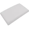 Baldiflex Cuscino Memory Foam Bianco Altezza 10 cm con fodera in Aloe Vera Sfoderabile tramite zip