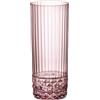 Bormioli Rocco America Set 6 Bicchieri Lilla Long Drink, Vetro, 40cl
