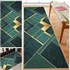 Laegnfho 40 x 160 cm Tappeto Passatoia Cucina Antiscivolo Lavabile Tappeto Runner Corridoio Lungo Tappeti Salotto Tappetino Camera da Letto Moderno Tappetini Lungo per Ufficio Entrata Casa Cucina