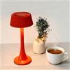 Maimeili Lampada da Tavolo a LED Senza Fili con Tocco Ricaricabile Batteria Portatile Regolabile di Luminosità Design Minimalista per Ristorante Cena da Coppia Camera da Letto Patio Area Esterna Picnic