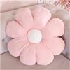 LANFIRE Cuscino Fiore Sedile Auto, Sedia Divano Letto a Fiori Decorativo Peluche (40cm, Pink White)