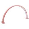 Generico Lampada Da Scrivania A Mezza Luna Per Unghie, LED 3000-6000k, Perfetta Per Manicure, Tatuaggio, Ciglia - rosa-pink