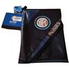 hermet Telo Sport Inter in Microfibra 90x170 con Busta portaoggetti utile per Piscina o Spiaggia