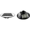 TEMPO DI SALDI Faro Stradale Lampione A Led 120W + Pannello Solare Crepuscolare E Telecomando