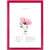 Lupia - Cornice portafoto in Legno da Parete Bomber Fucsia, per Foto, Stampe artistiche, Poster, Quadri Moderni 40x50 cm