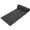 Casatessile Tappeto passatoia corsia Cucina Ingresso Oscar Largo 50 cm. Materiale Antisfilo e Fondo in Gomma Antiscivolo - Nero, 180 cm.