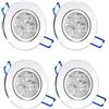 POCKETMAN Lampade da incasso a soffitto a LED Faretti da incasso a incasso Lampade a pannello a led Lampade Illuminazione domestica per interni (Classe energetica A +） (bianca)
