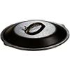 Lodge L6SC3 - Coperchio in ghisa da 22,9 cm 9 cm. 24.13x23.01x4.14 cm Nero