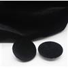 ZCSLD 10 PZ 10-28 MM Velluto Oro Bottoni Rotondi Rivestiti in Tessuto Bottoni in Velluto con Bottoni con Gambo in Metallo per Abbigliamento Artigianato Cucito