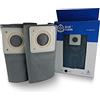 AR Blue Clean Sacchetti Filtro in Stoffa Lavabili 20 L per Aspiratori Solidi e Liquidi