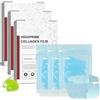 Generic Highprime, maschera con film di collagene, pellicola di collagene solubile, maschera idratante al collagene, maschera idratante al collagene, previene le linee sottili, rassoda la pelle (3 confezioni)