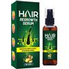 Mnozreo Siero di crescita dei capelli allo zenzero, siero di crescita dei capelli molto veloce, spray contro la caduta dei capelli, anti caduta dei capelli, siero di capelli, 100 ml, 1 pz