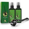 ZRREMRE Hair Growth Plus - Spray nutriente allo zenzero, 2 pezzi, siero per la crescita dei capelli, lozione per capelli per uomini e donne, lozione per capelli, radice dei capelli, barba, 60 ml