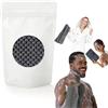 bergxperten Aquemis asciugamano esfoliante 1/3/5 Pezzi scrubber corpo lungo 100 cm doppia faccia quick dry con fibra di bambù e ioni d'argento panno doccia unisex per bagno e doccia