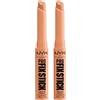 Nyx Professional Makeup Pro Fix Stick Correttore 09 Neutral Tan Idrata Corregge Illumina con Acido Ialuronico Tenuta 12h per Pelli da Medie a Scure - 2 Correttori