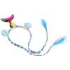 Mikinona Cerchietto e Conchiglia Decorativa da Sirena in Plastico Design Delicato Coda di Sirena per Donna e Bambina per Feste a Tema Cosplay
