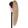 Ser Mulher Coda Di Cavallo Extension CAROL, Capelli Ricci, 70 cm (K16 Natural Blonde)