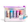 Martinelia AQUARIUS Martinelia Magic Ballet Lip Balm Set di 5 balsami per labbra nutrienti con gusto, ideale per la cura delle labbra per ragazze