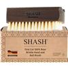 SHASH Dal 1869 Prodotto in Germania Spazzola per Unghie e Spazzola per Mani in Legno di Faggio Termico con Setole Morbide | Favorisce una Pelle più Morbida e Liscia, Design Confortevole