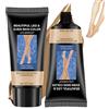 Generico Trucco gambe waterproof no transfer, Trucco gambe per coprire le vene,Trucco per coprire tatuaggi,Copri cicatrici tatuaggio gambe e corpo,Perfezionatore per la copertura del corpo a lunga (3 Pezzo)