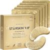 STARSKIN VIP Gold Mask Eye (Confezione da 5 Paia) - Patch Occhi Oro, Idratanti e Rivitalizzanti, per Borse, Rughe e Occhiaie, Trattamento Contorno Occhi, K-Beauty