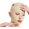 TOPINCN Benda di Sollevamento Regolabile con Fascia per il Viso Snellente della V per Modellare il Viso, Mantenere la Fermezza e Sollevare le Guance Cadenti, il Colore della Pelle (L)