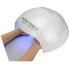 KIRA NAILS PROFESSIONAL Lampada LED UV 72W BIG per MANI e PIEDI con SENSORE TIMER 10s 30s 60s Ricostrizione Unghie Manicure Pedicure Fornetto Professionale Semipermanente e Gel