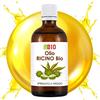 Laborbio OLIO DI RICINO BIO 100 ml - 100% PURO - INDICATO PER CIGLIA, UNGHIE, CAPELLI - COSMETICO - SPREMUTO A FREDDO