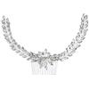 Ulalaza ToBe-U Cerchietto da sposa in cristallo, accessorio per capelli con perle e strass {HS-J5757, Taglia unica}