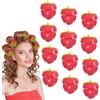 Générique Rulli in schiuma per capelli a forma di fragola, senza calore, per donne (12 pezzi)