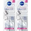 NIVEA Nivea Expert Filler Cellular Siero Viso Booster di Acido Ialuronico Essenza Anti-Età Formula con Glicerina ad Azione Levigante Rimpolpante Idratante Rassodante Stimolante - 2 Flaconi da 30ml