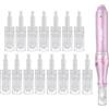 Lazzybeauty 15 Pezzi Originali Carrelli di Ricambio a Nano-3D per Penna Microneedling Dr. Pen M5/M7/N2/E30, Aghi Monouso M5 M7 Accessori Microneedling per Strumento di Bellezza per la Cura della Pelle