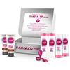 Sunsilk, Confezione Regalo Colore al Top Deep Chocolate, Idea Regalo Donna con 2 Shampoo 375ml, 2 Balsamo 185ml, 2 Trattamento Tonalizzante Deep Chocolate 180ml, 1 Elastico per Capelli