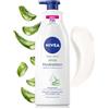 Nivea Lozione per il corpo all'aloe idratante, 400 ml