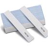 BLESWIN, Lime per unghie acriliche grana 100/100, lavabili, spesse, strumenti professionali per manicure per nail tech, confezione da 12