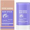 Generic V Egan Peptide B Akuchiol Sun Stick SPF 50+, crema solare per viso e corpo, formula leggera, barretta idratante non grassa, 50 g, per estate, uso quotidiano, trucco per ragazze e donne