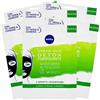 Nivea Urban Skin Maschera Viso Detox Purificante in Tessuto con Tè Verde e Carbone Azione Purificante Opacizzante Rinfrescante per Pelli Miste e Grasse Contro Stress ed Inquinamento - 6 Applicazioni