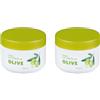 Deliplus Crema nutriente con olio di oliva 250 ml x 2 unidades (total 500 ml)