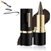 XIRUJNFD Black Gel Eyeliners Pencil, Gel Eyeliner Waterproof Eyeliner Stick, Quick Drying Formula Eye Liner (02#Black Gray)